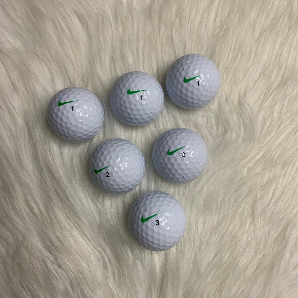 Nike Power Distance Soft Golf Balls Lot of 6